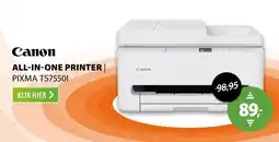 Expert Canon all-in-one printer pixma ts7550i aanbieding