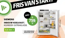 Expert Siemens inbouw koelkast k131redd1 extraklasse aanbieding