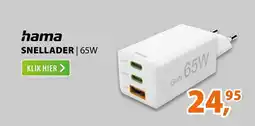 Expert Hama snellader 65w aanbieding