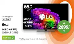 Expert LG OLED 4K TV | 65G69LS (2026) aanbieding