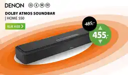 Expert Denon Dolby Atmos Soundbar Home 550 aanbieding
