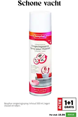 Intratuin beaphar omgevingsspray aanbieding