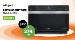 Expert Whirlpool COMBIMAGNETRON MWSC 833 SB aanbieding