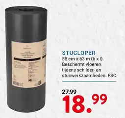 Kluswijs stucloper aanbieding