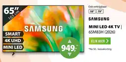 Expert samsung mini led 4k tv 65m83h 2026 aanbieding