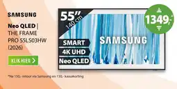 Expert Samsung Neo QLED | THE FRAME PRO 55LS03HW (2026) aanbieding