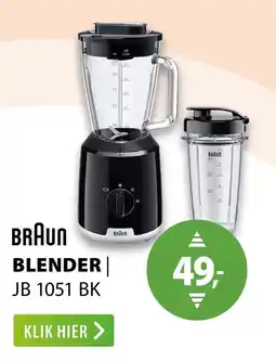 Expert Braun blender jb 1051 bk aanbieding