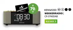 Expert Kenwood wekkerradio CR-ST40DAB aanbieding