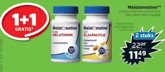 Trekpleister Melatomatine aanbieding