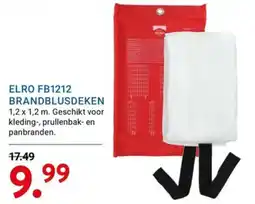 Kluswijs elro fb1212 brandblusdeken aanbieding
