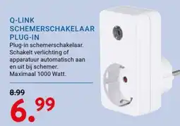 Kluswijs Q-LINK schemerschakelaar plug-in aanbieding