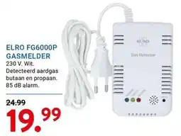 Kluswijs Elro fg6000p gasmelder aanbieding