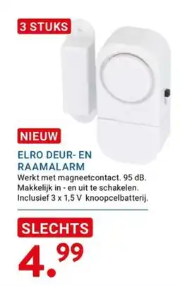 Kluswijs Elro deur- en raamalarm aanbieding