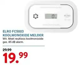 Kluswijs Elro fc5003 koolmonoxide melder aanbieding