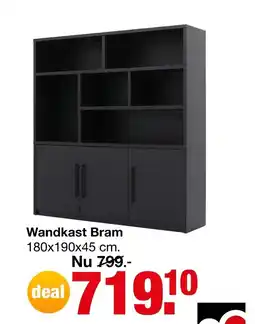 Budget Home Store Wandkast Bram aanbieding