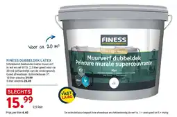Kluswijs Finess dubbeldek latex aanbieding