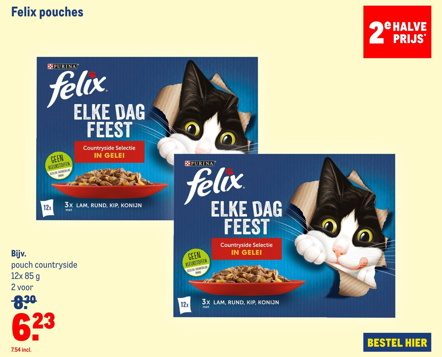 Felix pouches aanbieding bij Makro