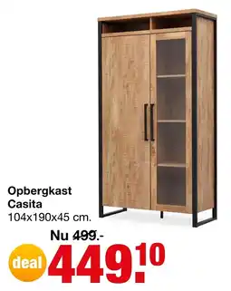 Budget Home Store Casita Opbergkast aanbieding