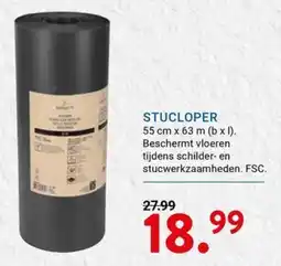 Kluswijs stucloper aanbieding