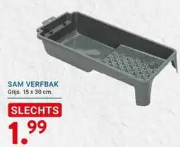 Kluswijs SAM VERFBAK aanbieding