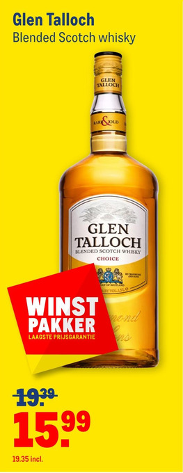 Makro Glen Talloch aanbieding