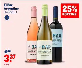 Makro El Bar Argentino aanbieding