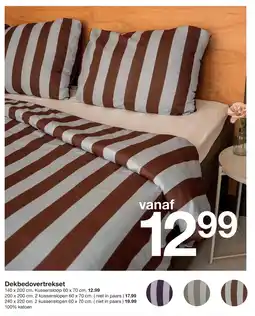 Zeeman Dekbedovertrekset aanbieding