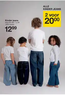 Zeeman Alle kinder jeans aanbieding