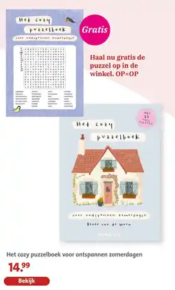Bruna Het cozy puzzelboek voor ontspannen zomerdagen aanbieding