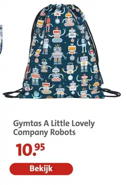 Bruna Gymtas A Little Lovely Company Robots aanbieding