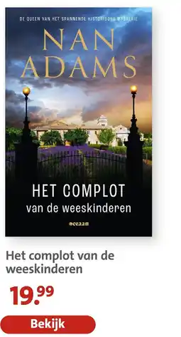 Bruna Nan Adams Het Complot van de weeskinderen aanbieding