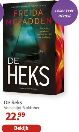 Bruna freida mcfadden de heks aanbieding