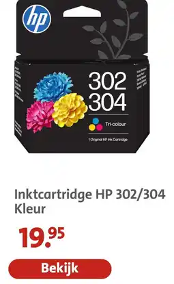 Bruna HP Inktcartridge 302/304 Kleur aanbieding