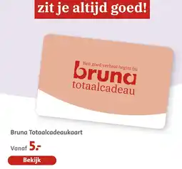 Bruna Bruna totaalcadeaukaart aanbieding