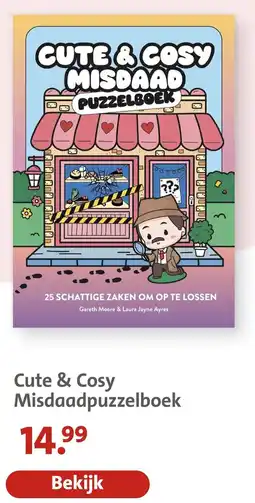 Bruna Cute & Cosy Misdaadpuzzelboek aanbieding