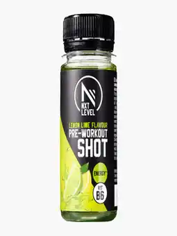 Flink NXT Level Pre-workout shots Lemon-Lime aanbieding