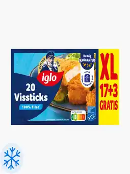 Flink Iglo Vissticks 20st aanbieding