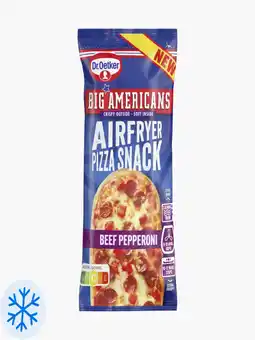 Flink Dr. Oetker Big Americans Airfryer Pizza Snack aanbieding