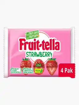 Flink Fruittella Aardbei aanbieding
