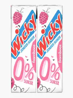Flink Wicky Framboos 0% suiker 6-pack aanbieding