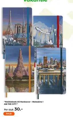 The Read Shop Moleskine AM THE CITY aanbieding