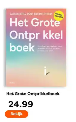 The Read Shop Het Grote Ontprikkelboek aanbieding