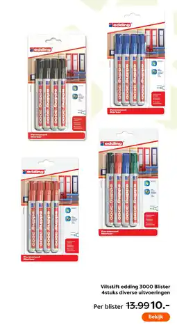 The Read Shop Edding viltstift 3000 aanbieding