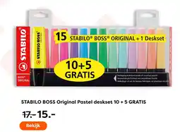 The Read Shop Stabilo Boss Original Pastel aanbieding