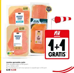Jumbo Jumbo gerookte zalm aanbieding