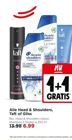Jumbo Alle head & shoulders, taft of gliss aanbieding