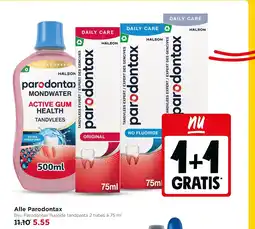 Jumbo Alle parodontax aanbieding