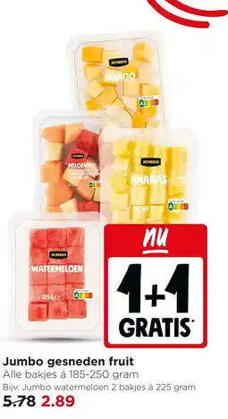 Jumbo Jumbo gesneden fruit aanbieding