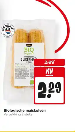 Jumbo Biologische maiskolven aanbieding