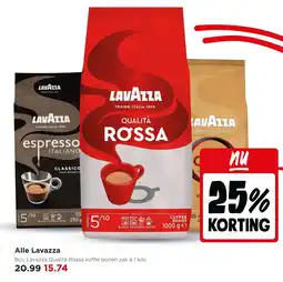Jumbo Alle lavazza aanbieding